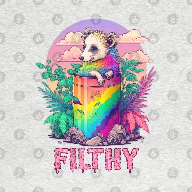 Filthy --- Possum Lover Design by DankFutura